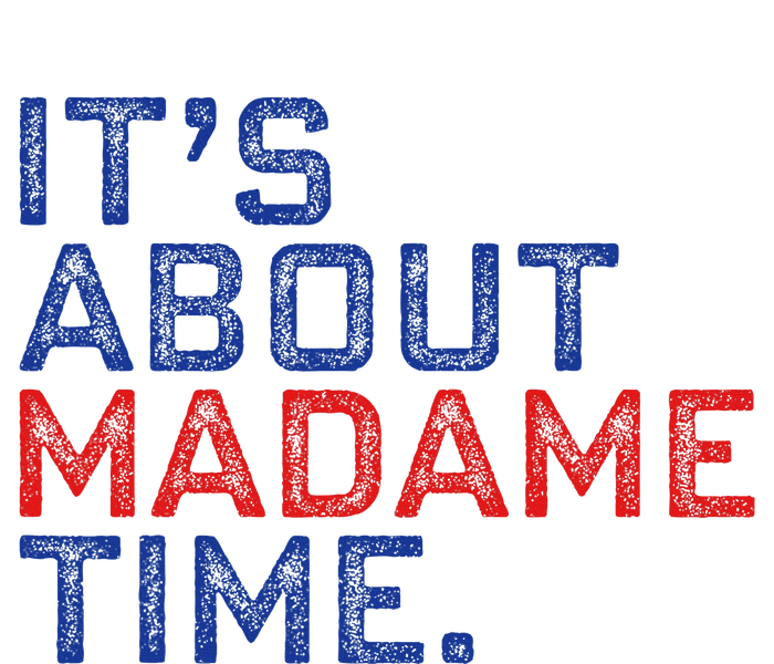 Retro Its About Madam Time Funny ItS About Madam Time High Crown Mesh Back Trucker Hat