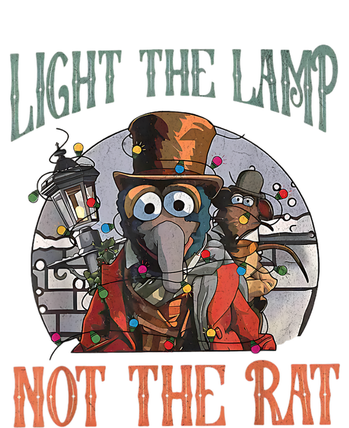 Light The Lamp Not The Rat Christmas Funny Holiday Rat T-Shirt