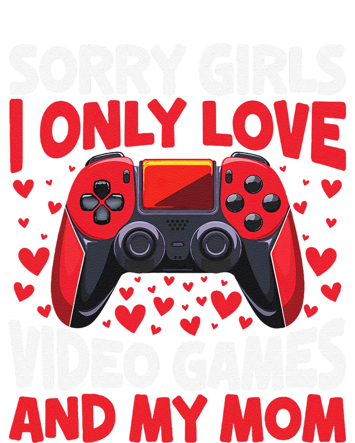 Only Love Game And My Mom Valentines Day Video Games T-Shirt