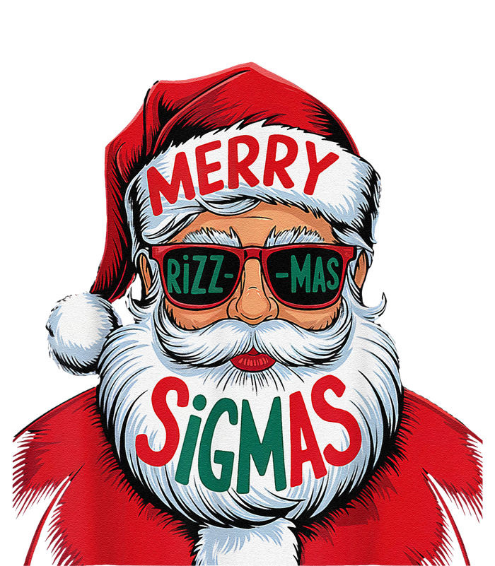 Merry Rizz Mas Sigmas Gen Alpha Middle School Christmas T-Shirt