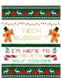 Tech Support IM Here To Delete Your Cookies Christmas Cooling Performance Crew T-Shirt