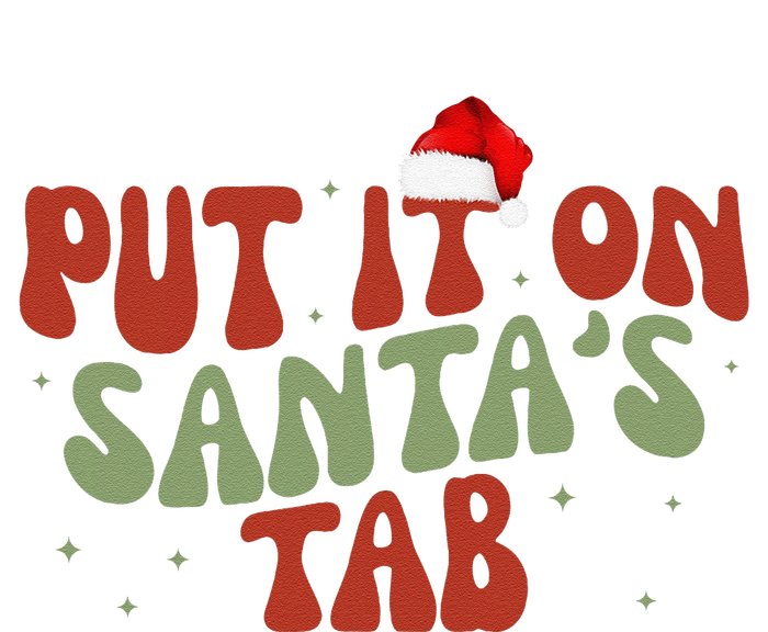 Put It On SantaS Tab Christmas Design Tall Long Sleeve T-Shirt