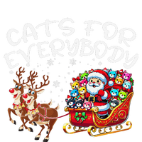 Cats For Everybody Funny Christmas Cat Santa T-Shirt