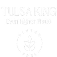 Tulsa King Even Higher Plane Gluten Free Weed Graphic Metallic Star Ornament