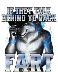 If They Talk Behind Your Back Fart Dry Zone Grid Polo