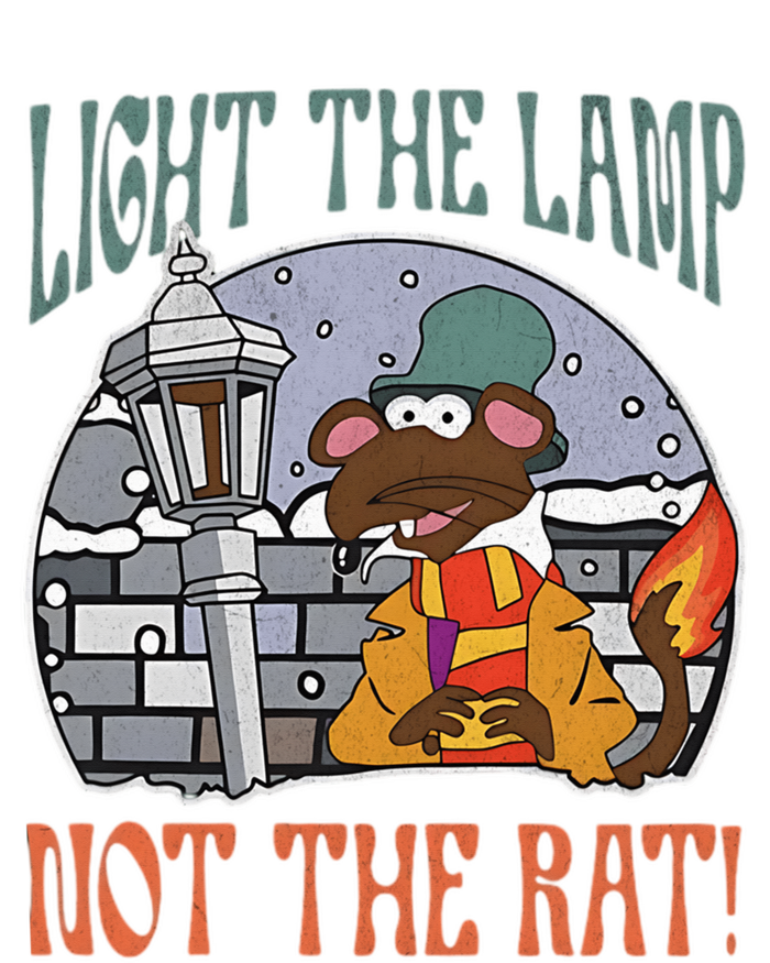 Light The Lamp Not The Rat Christmas Funny Holiday Rat Long Sleeve Shirt