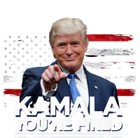 Kamala YouRe Fired Funny President Trump Laughing At Kamala Tall Hoodie