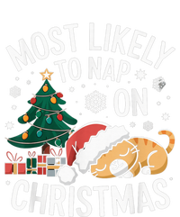 Most Likely To Nap On Christmas Matching Family Christmas T-Shirt