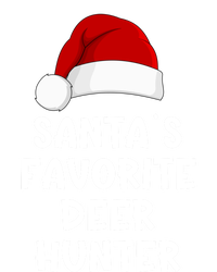 Christmas SantaS Favorite Deer Hunter Funny Xmas Pajama Meaningful Gift T-Shirt