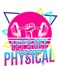 Lets Get Physical Gym Fitness 80S Workout Drawstring Bag