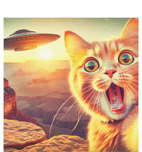 Extraterrestrial Encounter Funny Cat Selfie With Ufo T-Shirt