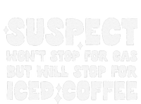 Suspect Social Media Trend Iced Coffee Lover Not Gas Joke T-Shirt