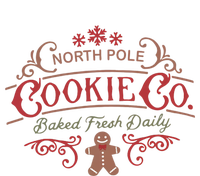 Retro Christmas Gingerbread Bakery North Pole Cookie Cool Gift T-Shirt