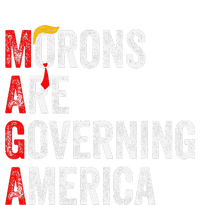 Morons Are Governing America Funny Trump 2024 Hoodie