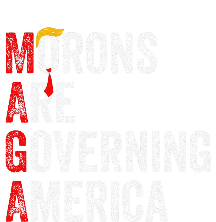 Morons Are Governing America Funny Trump 2024 Hoodie