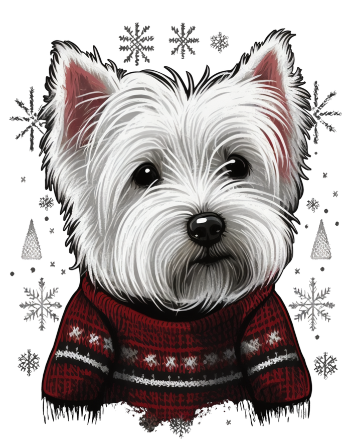 Xmas West Highland White Terrier Santa On Christmas Westie Cool Gift Mesh Reversible Basketball Jersey Tank