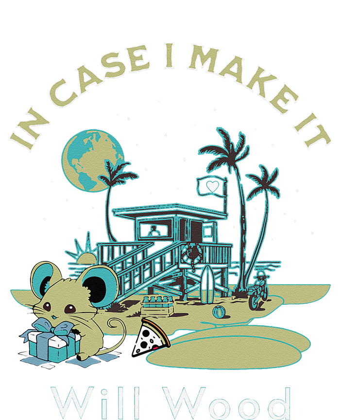 Vintage Funny In Case I Make It Classic Will Basic Wood T-Shirt