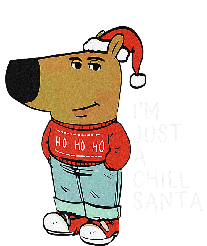 Funny Santa Merry Christmas Justachillguy A Chill Santa T-Shirt