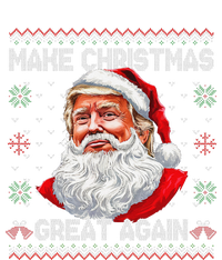 Make Christmas Great Again Funny Santa Trump Ugly Xmas Cooling Performance Long Sleeve Crew