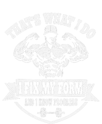 I Fix My Form Funny Weight Lifting Workout Training Long Sleeve Shirt