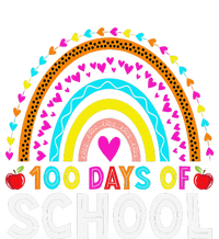 100 Days Of School Rainbow 100 Days Smarter Teacher Student T-Shirt