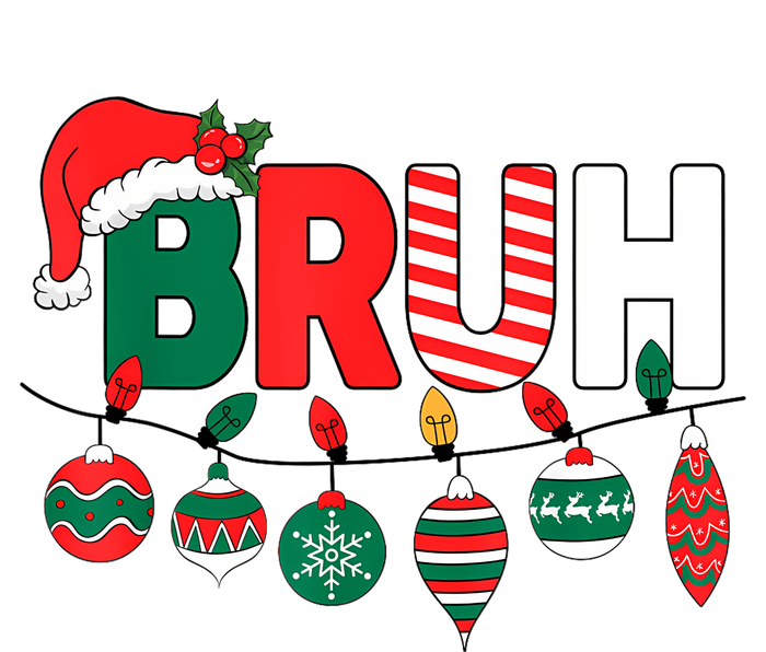 Bruh Christmas Funny Family Christmas T-Shirt