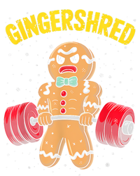 Gingershred Funny Gingerbread Man Gym Bodybuilding Christmas T-Shirt