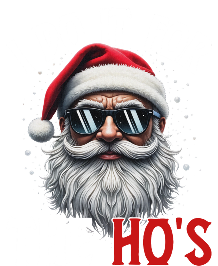 I Do It For The Hos Funny Christmas Santa Claus Pajama Set