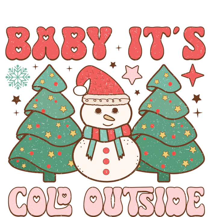 Baby ItS Cold Outside Holiday Graphic Youth Performance Sprint T-Shirt