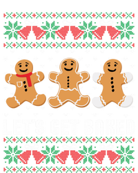 Lets Get Baked Ugly Chrismtas Christmas Bell Gift Tie-Dye T-Shirt