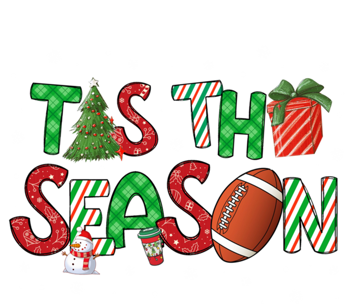 Tis The Season Football Xmas Tree Coffee Merry Christmas Gift T-Shirt