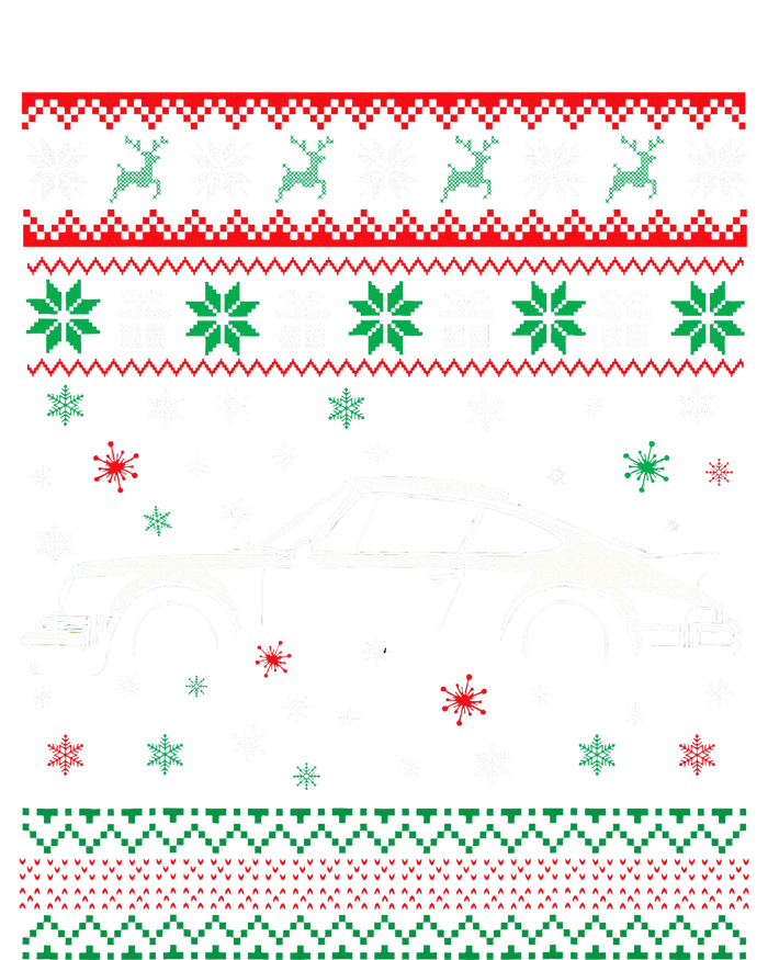 911 Silhouette Ugly Christmas Sweater Car Lover Gifts Tall T-Shirt