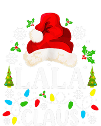 Lala Claus Funny Christmas Family Matching Grandma T-Shirt