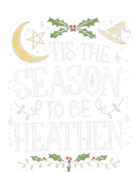 Tis The Season To Be Heathen Pagan Christmas Witch Winter T-Shirt