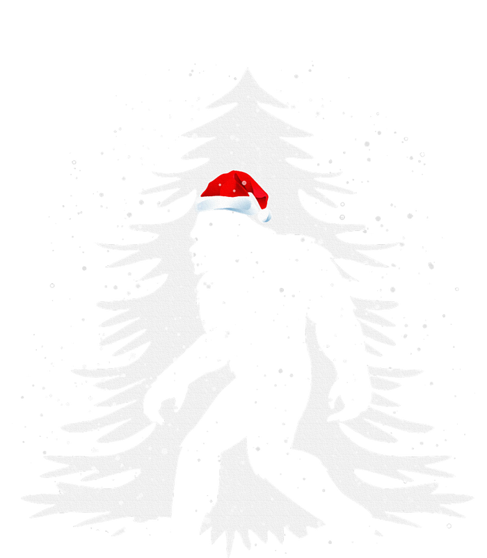 Bigfoot Believe Christmas Tree Sasquatch Santa Funny Bigfoot Canvas