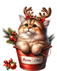 Meowy Christmas Cute Cat Merry Xmas Holiday Graphic Gift T-Shirt