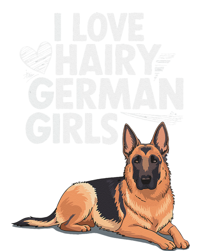 I Love Hairy German (5) T-Shirt