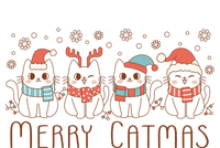 Merry Catmas ItS Ffreezing Season Meowy Christmas Meaningful Gift T-Shirt