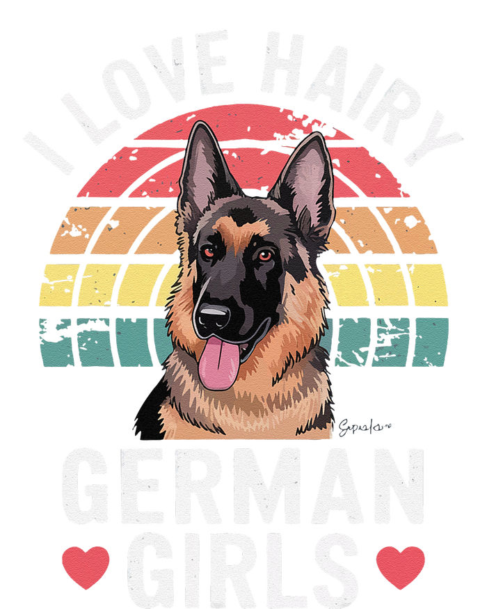 I Love Hairy German T-Shirt