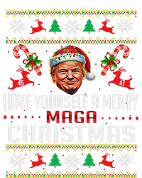 Funny Santa Trump Have Yourself A Merry Maga Christmas Xmas Hoodie