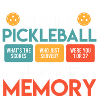 Playing Pickleball Improves Memory Pickleball Great Gift Baby Bodysuit