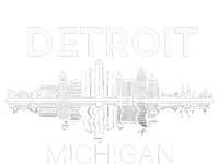 Detroit City Skyline Michigan Souvenir Detroit T-Shirt