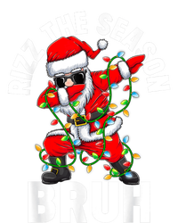 Rizz The Season Bruh Christmas Rizzmas Santa Claus Rizzler Snapback Five-Panel Rope Hat