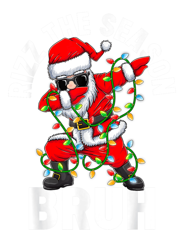 Rizz The Season Bruh Christmas Rizzmas Santa Claus Rizzler Snapback Five-Panel Rope Hat