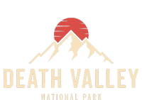 Death Valley National Park California Retro Sunset Hiking Women's Racerback Tank