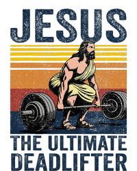 Vintage Jesus The Ultimate Deadlifter Funny Christian Gym T-Shirt