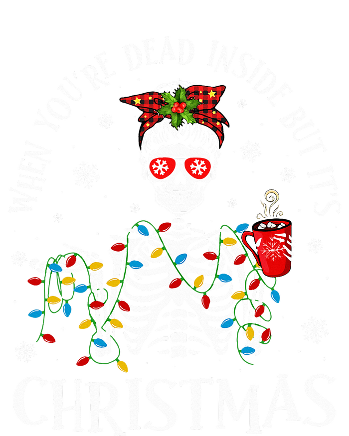 Christmas Lights When YouRe Dead Inside But ItS Christmas Mesh Reversible Basketball Jersey Tank