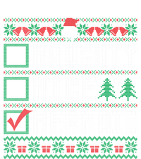 Naughty Nice Mermaid Christmas List Ugly Great Gift Long Sleeve Shirt