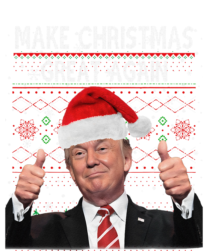 Make Christmas Great Again Trump Pajamas Ugly T-Shirt