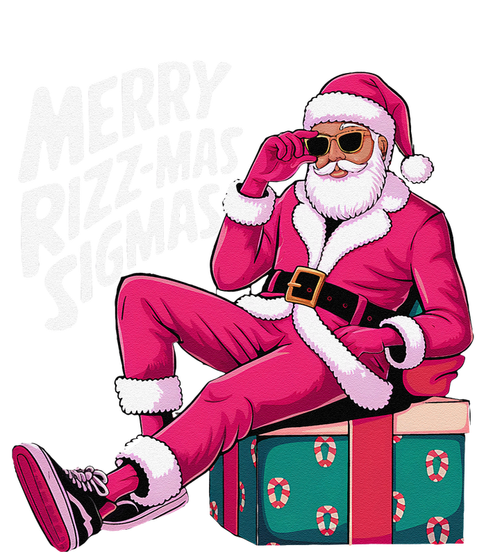 Merry Rizzmas Sigmas Santa Rizzler Yupoong Adult 5-Panel Trucker Hat